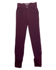 Horze Monster Knee Patch Breeches in Fig Purple