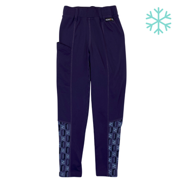 Kerrits 'Thermo Tech' Winter Tight in Grape