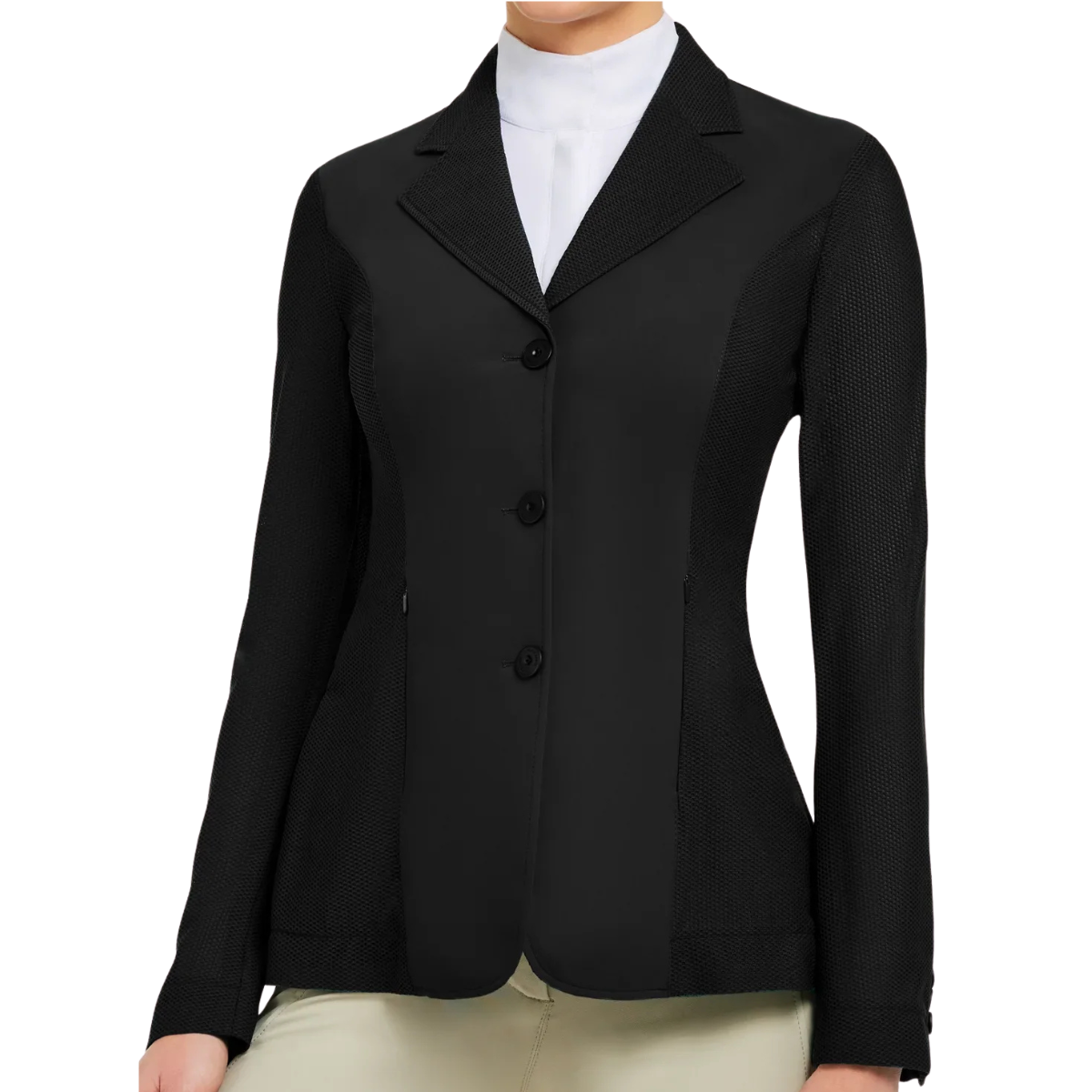 RJ Classics 'Harmony' Mesh Show Jacket in Black