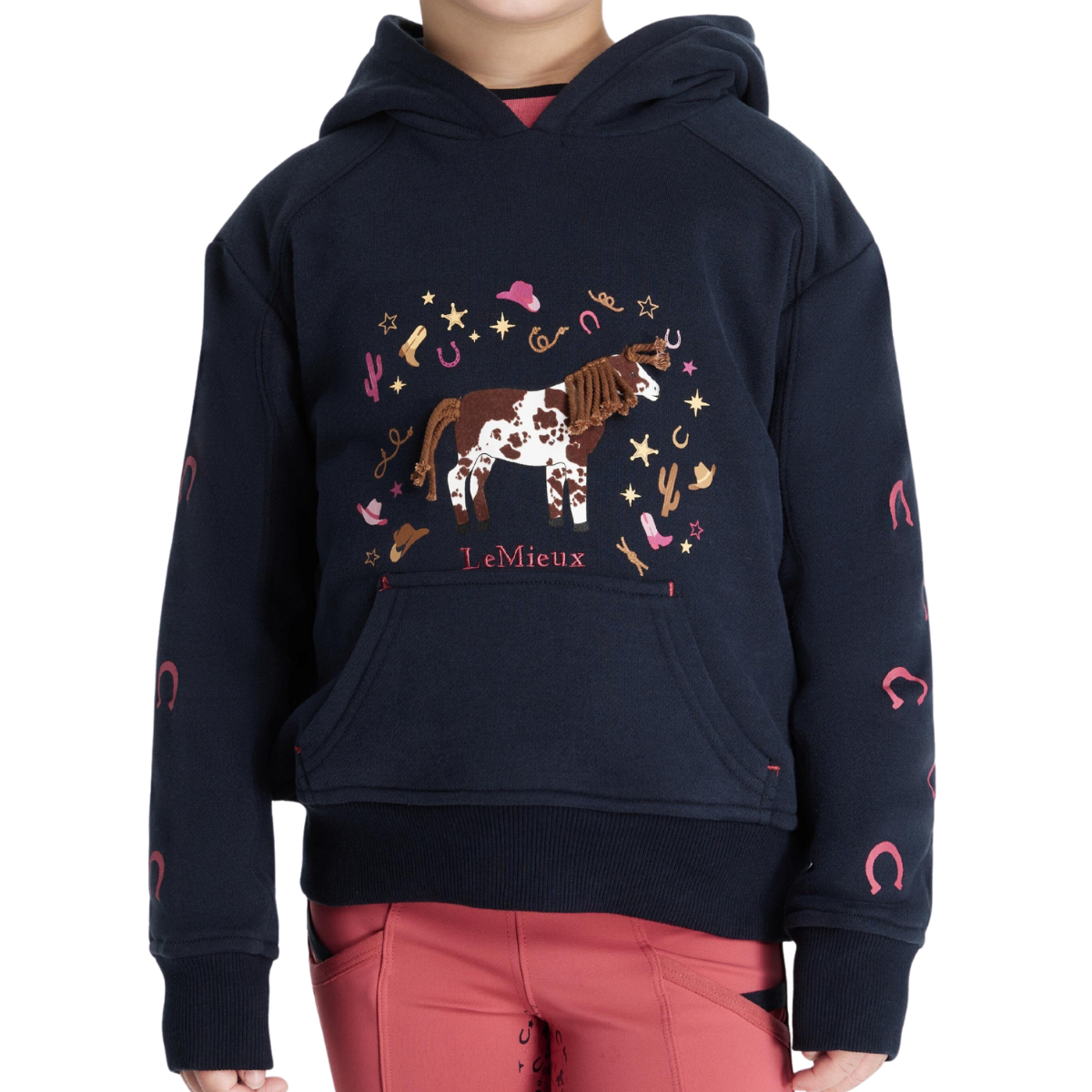 LeMieux Mini 'Romi' Hoodie in Navy