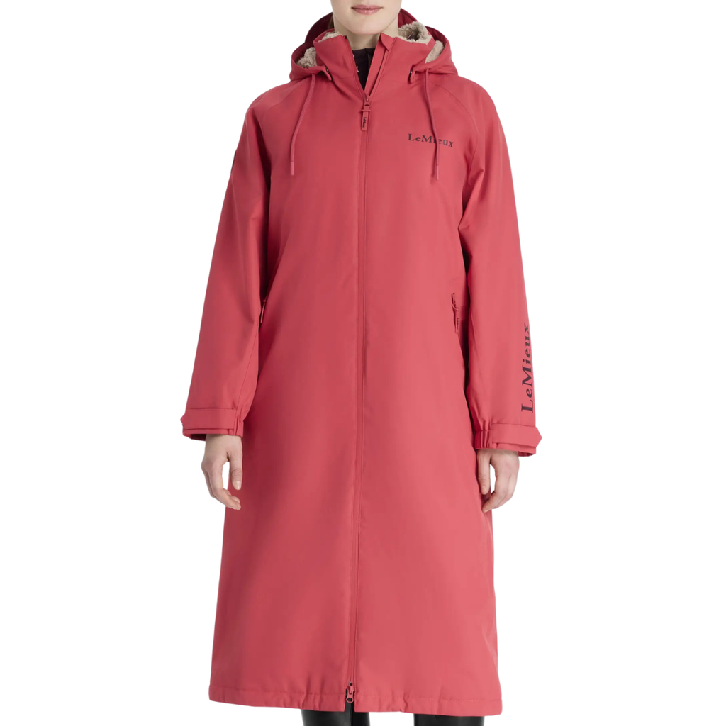 LeMieux 'HydroShield' Robe in Cranberry