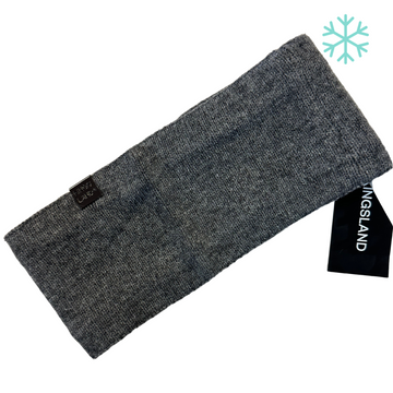 Kingsland Knitted Headband in Dark Grey