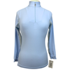 EIS 1/4 Zip Base Layer in Light Blue