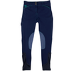 SmartPak Piper Breeches in Navy/Emerald - Children's 14