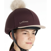 LeMieux 'Classique' Pom Hat Silk in Damson