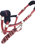 LeMieux Vogue Fleece Halter in Cranberry