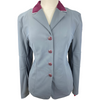 Tredstep 'Solo Vision' Coat in Grey/Plum