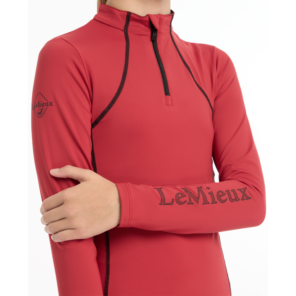LeMieux Young Rider Base Layer in Chili