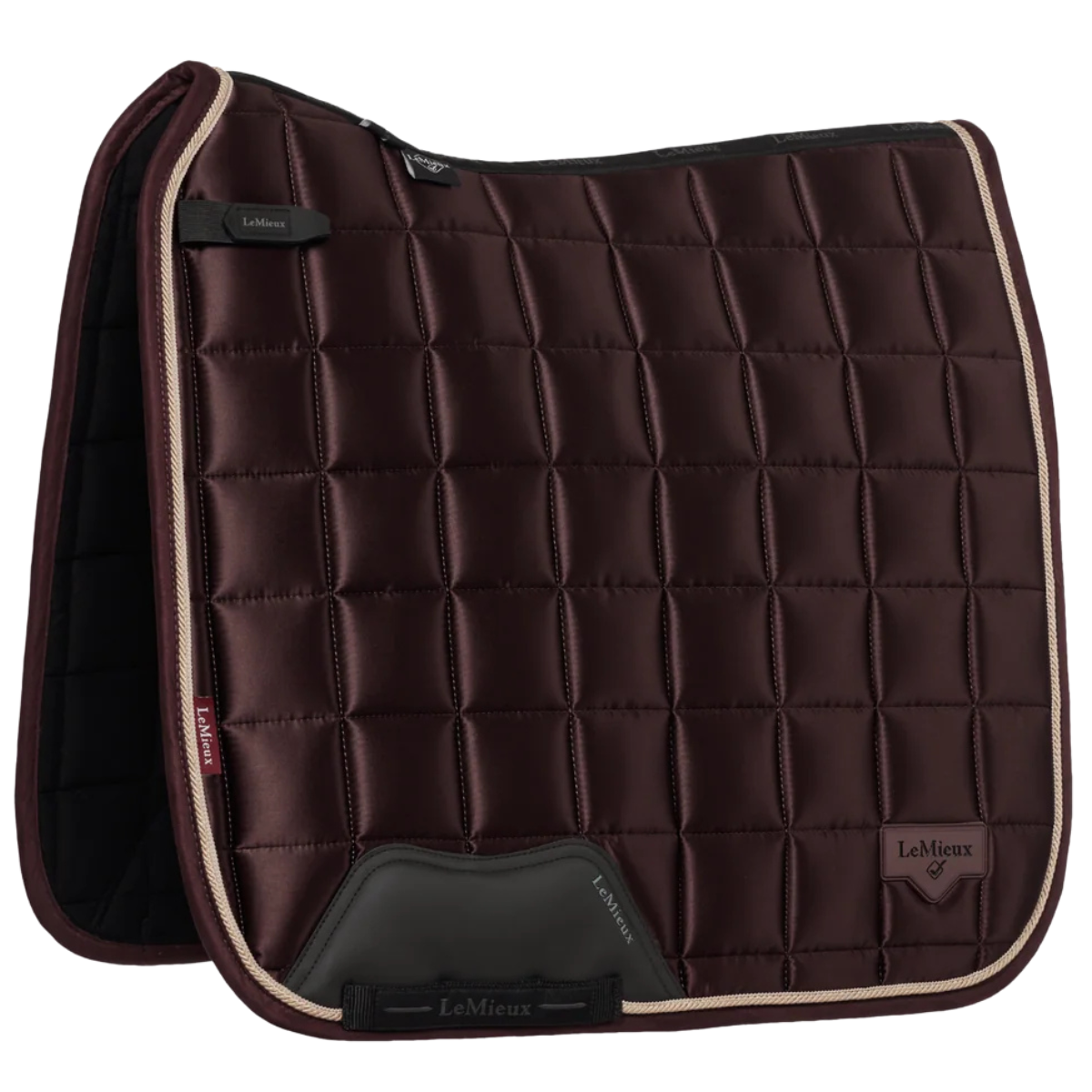 LeMieux Loire Classic Dressage Pad in Damson 
