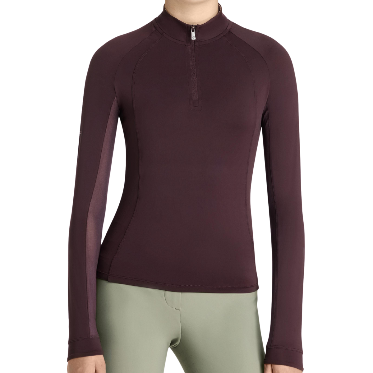 LeMieux Young Rider 'Hope' Lightweight Base Layer in Damson