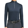 R.J. Classics 'Libby' 1/4 Zip Long Sleeve Training Shirt in Sapphire Snaffle