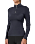Equestrian Stockholm 'Air Breeze' Sunshirt in Midnight Blue - Women's XL