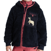 LeMieux Mini 'Teagan' Dream Fleece Zip-Up in Navy