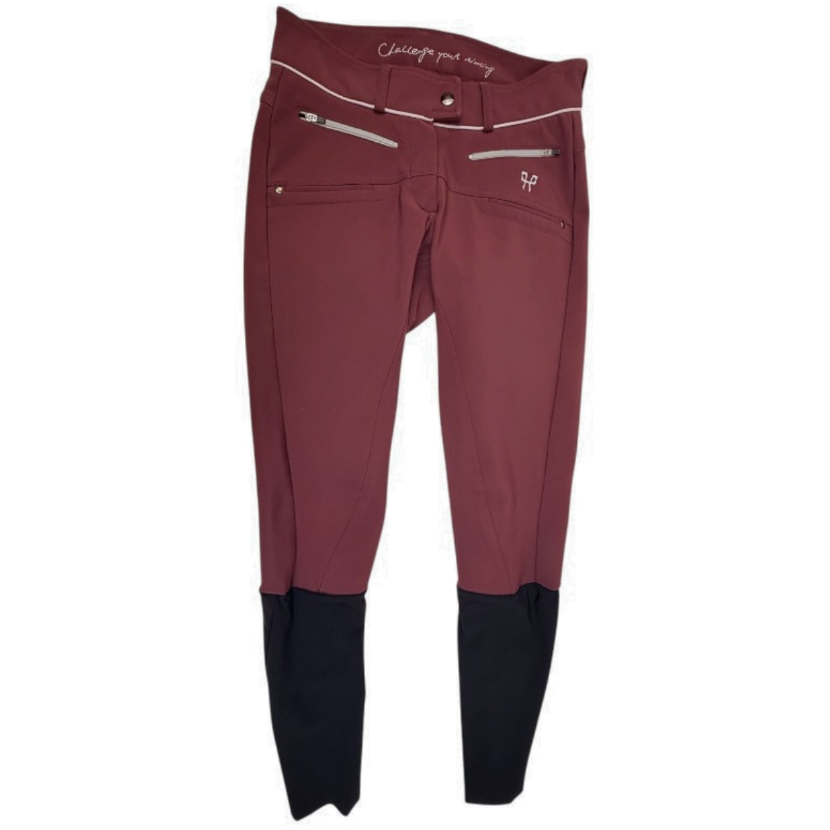 Horse Pilot Breeches in Burgundy 