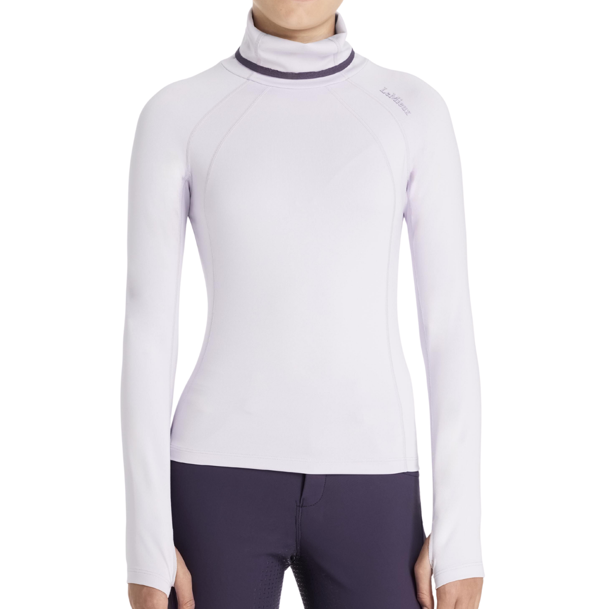 LeMieux Young Rider 'Savannah' Snood Base Layer in Lilac