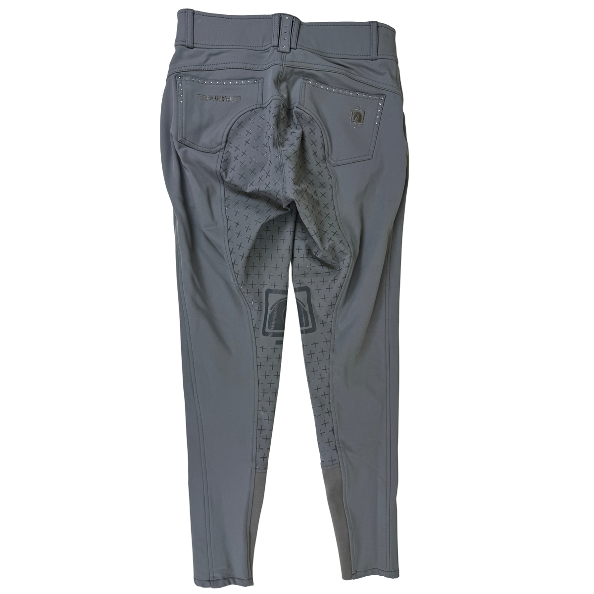 Romfh 'Sarafina Bling' Full Grip Breeches in Graphite
