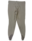 For Horses Knee Patch Breech in Tan