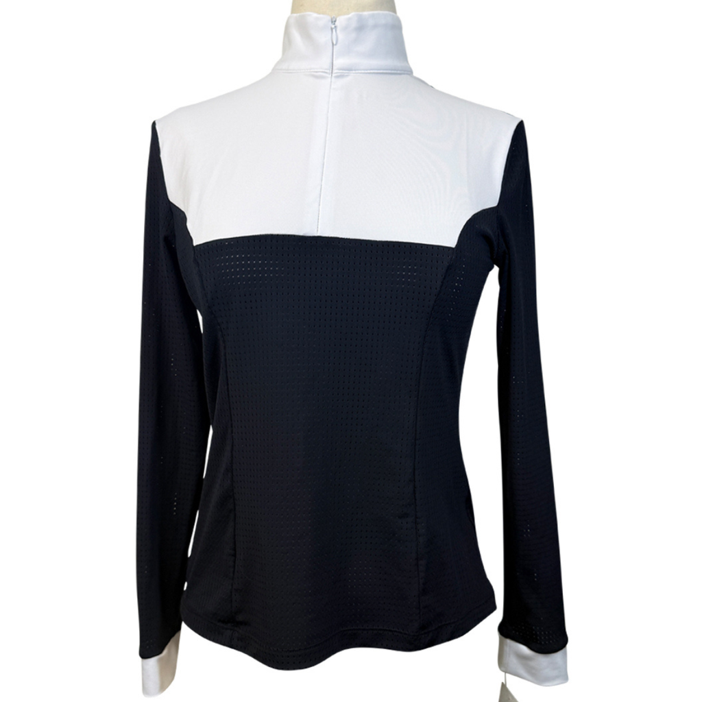 Equisite 'Pauline' Show Shirt in Black