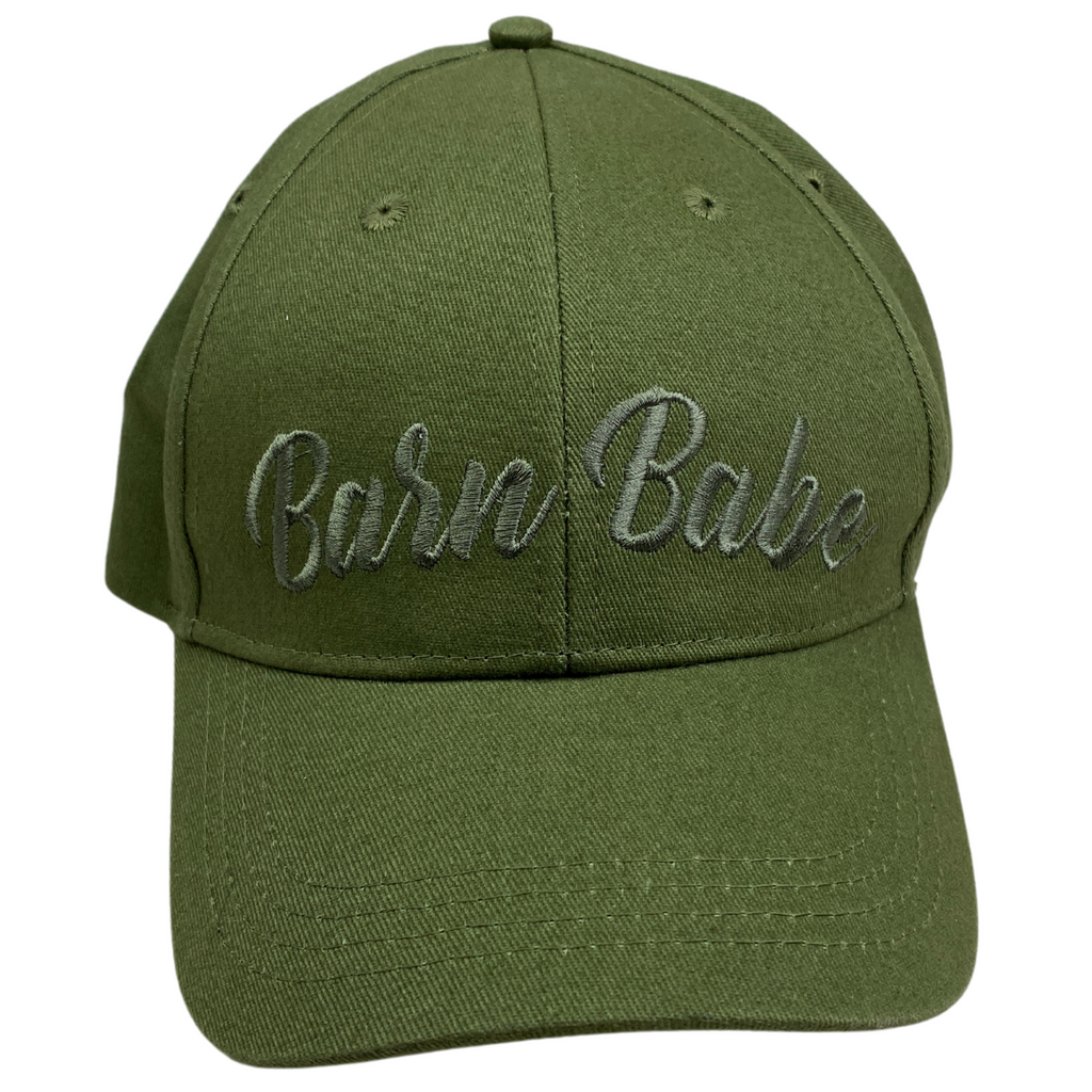 Spiced Equestrian 'Barn Babe' Ringside Hat in Olive