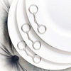 Arthur Court Equestrian Bit Melamine Lunch Plates