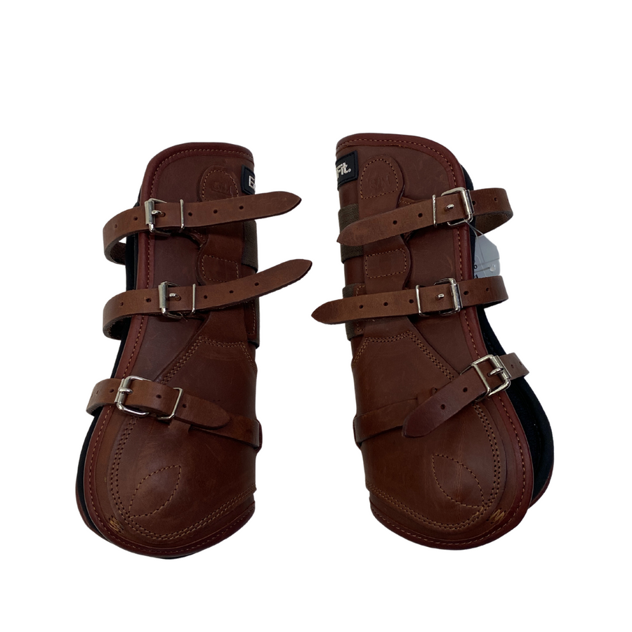 EquiFit T-Boot Luxe Open Front Boots in Brown