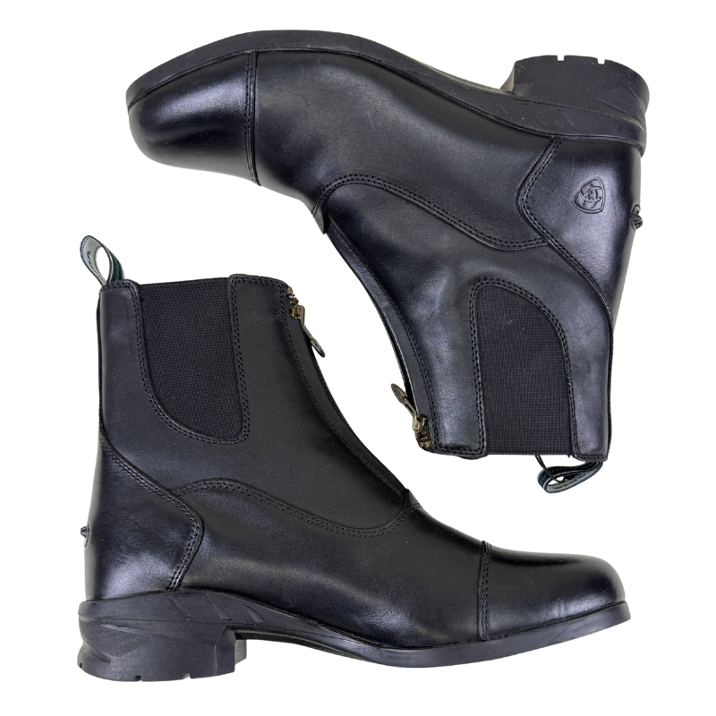 Ariat Heritage IV Zip Paddock Boots in Black