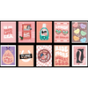 Hunt Seat Co. Retro Equestrian Valentines Postcards
