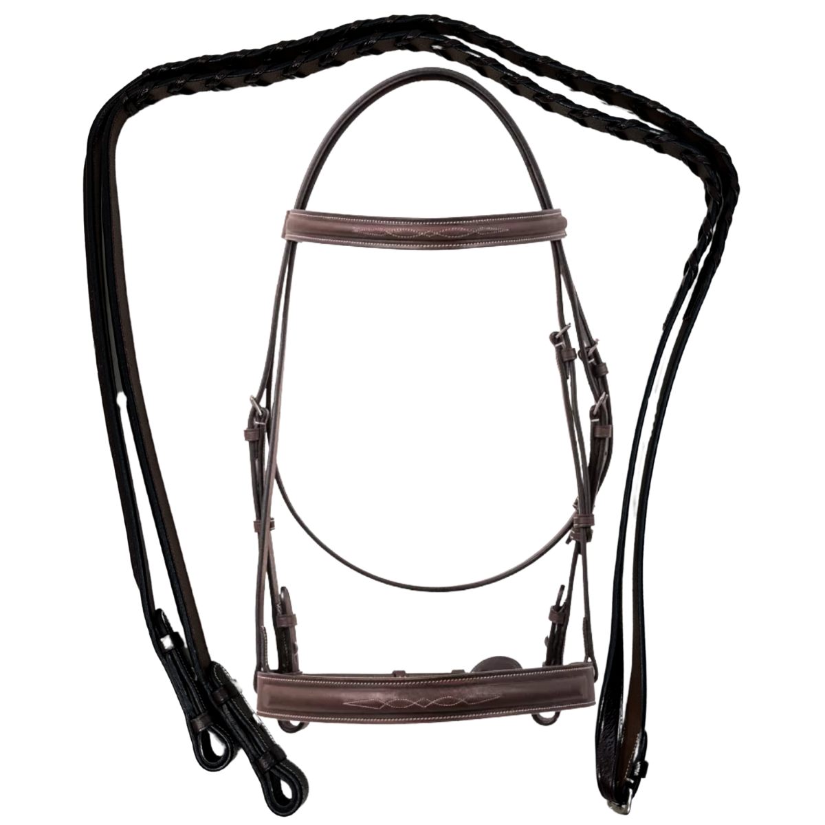 Butet 'Hunter Noseband' Bridle in Cachou