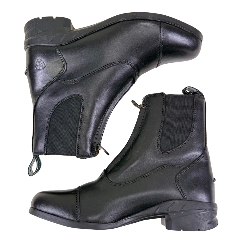 Ariat Heritage IV Zip Paddock Boots in Black