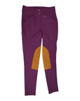 Dapplebay Sport Knee Patch Breech in Plum