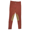Free Ride Equestrian 'PRO' Knee Patch Breeches in Rust - Women's 28
