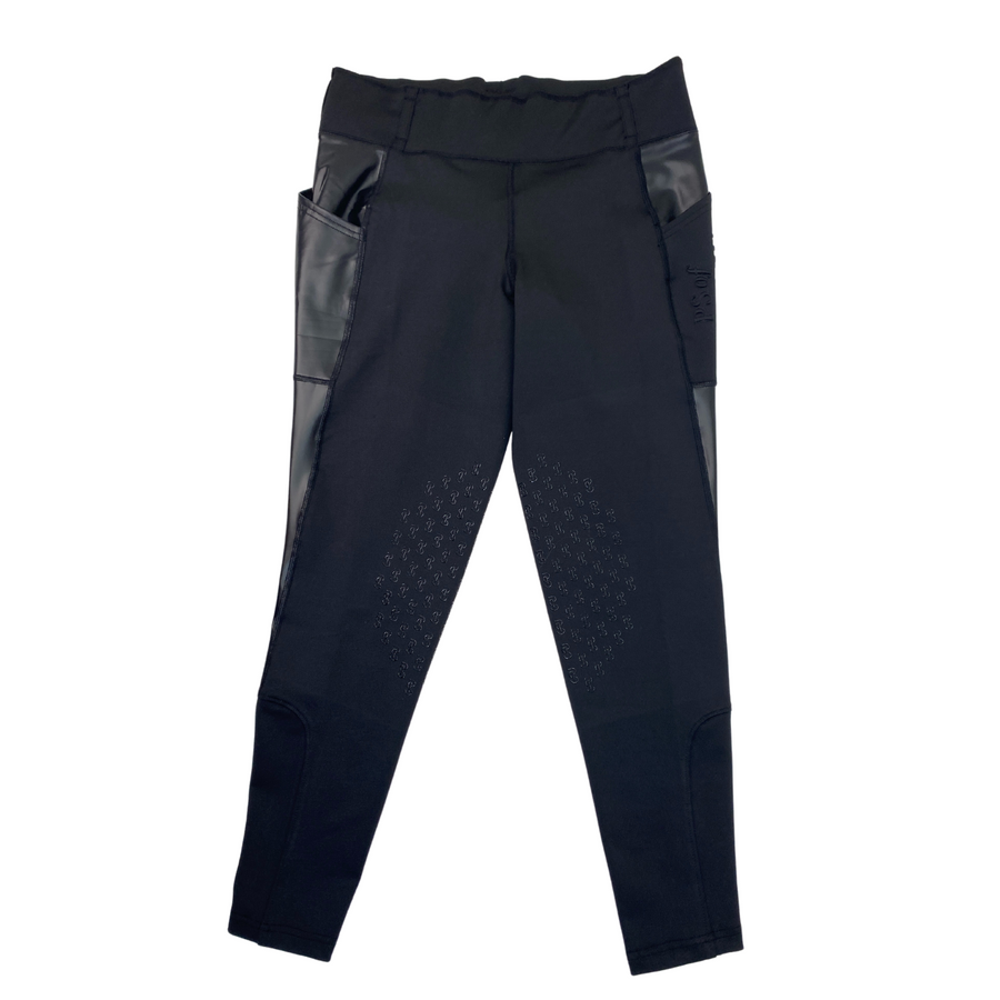 Front of Products PS of Sweden 'Helena' Tights in Black