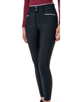 Equestrian Stockholm 'Airflow Luxe' Knee Grip Breeches in Navy - Women's EU 34 (US 22)