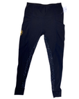 Sync Equestrian 'Venom' Full Seat Tights in Black