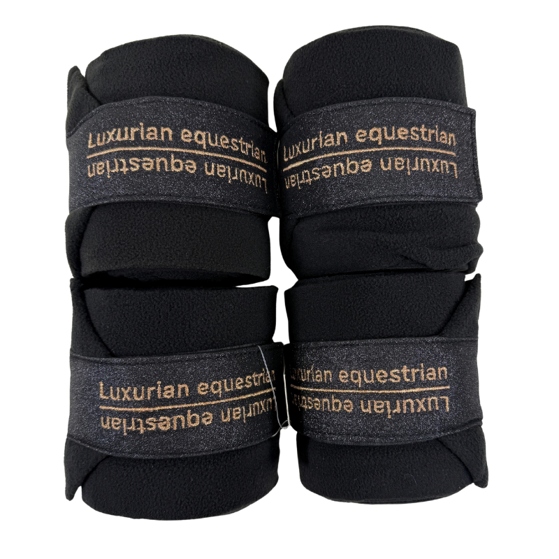 Luxurian Polo Wraps in Black