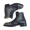 Romitelli Paddock Boots in Graphite/Metallic Swirls