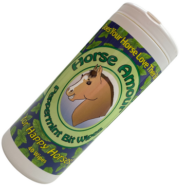 Horse Amour Bit Wipes in Peppermint 