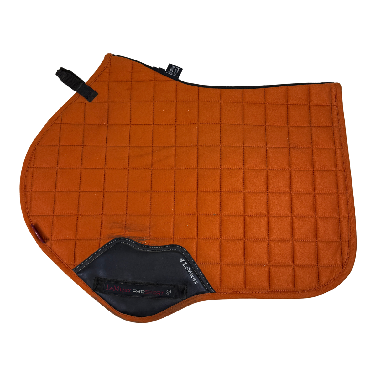 LeMieux Suede Close Contact Pad in Pumpkin