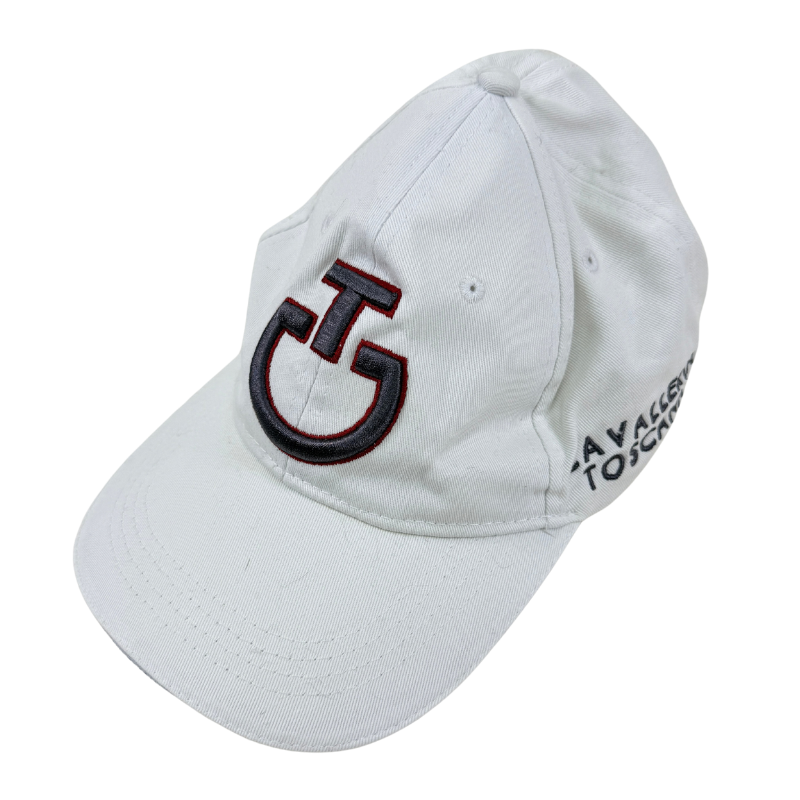 Cavalleria Toscana Cap in White/Grey