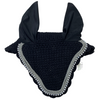 USG Baroness Fly Bonnet in Black/Silver - Full