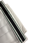 Dara James Designs Stock Tie in White/Green/Black 