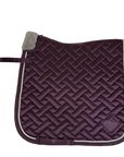 Cavallo 'Hadera' Dressage Pad w Fleece Wither in Wine