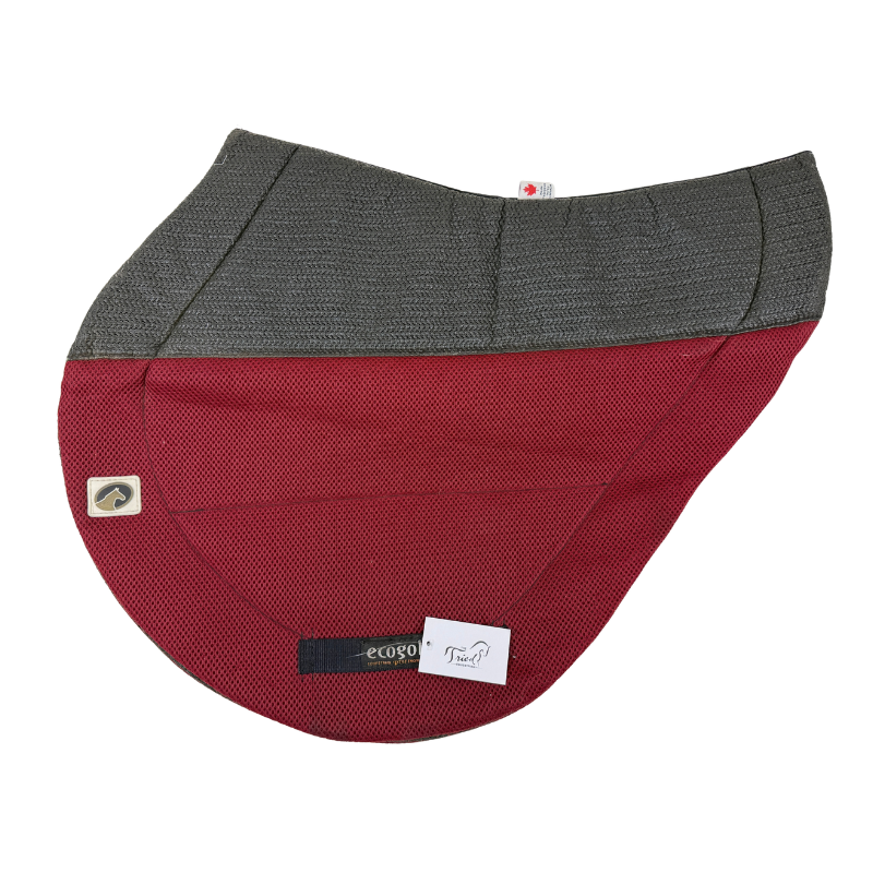 Ecogold Secure Cross Country Pad in Burgundy