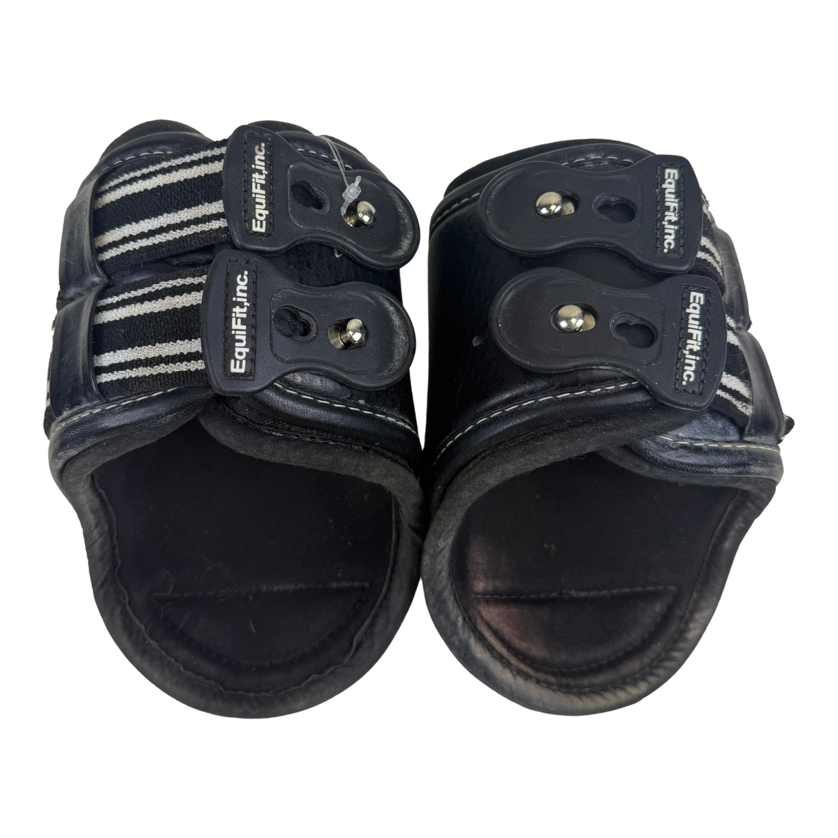 Equifit D-Teq Hind Boots in Black Ostrich