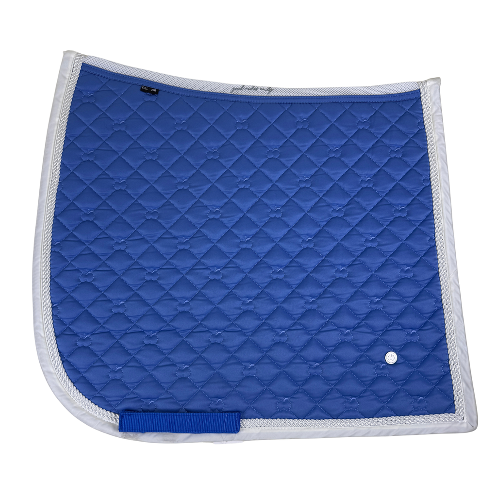 Dapplebay Sport Satin Dressage Saddle Pad in French Blue