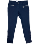 Front of EQ Athletica 'Manoonies' Breeches in Navy