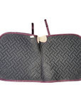 Cavallo 'Hadera' Dressage Pad w Fleece Wither in Wine