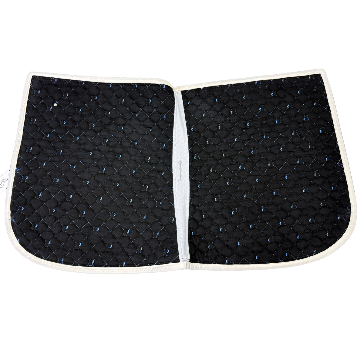 Dapplebay Sport Satin Dressage Saddle Pad in French Blue