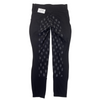 Back of Horze Crescendo 'Leah' Riding Tights in Black
