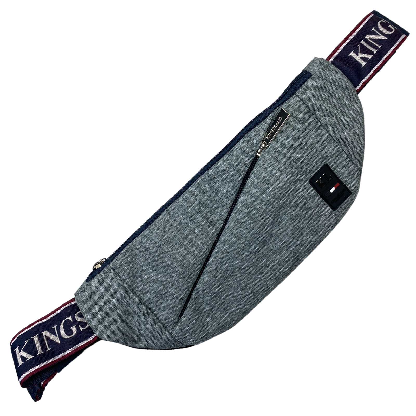 Kingsland 'Takoda' Shoulder Bag in Grey/Navy - One Size